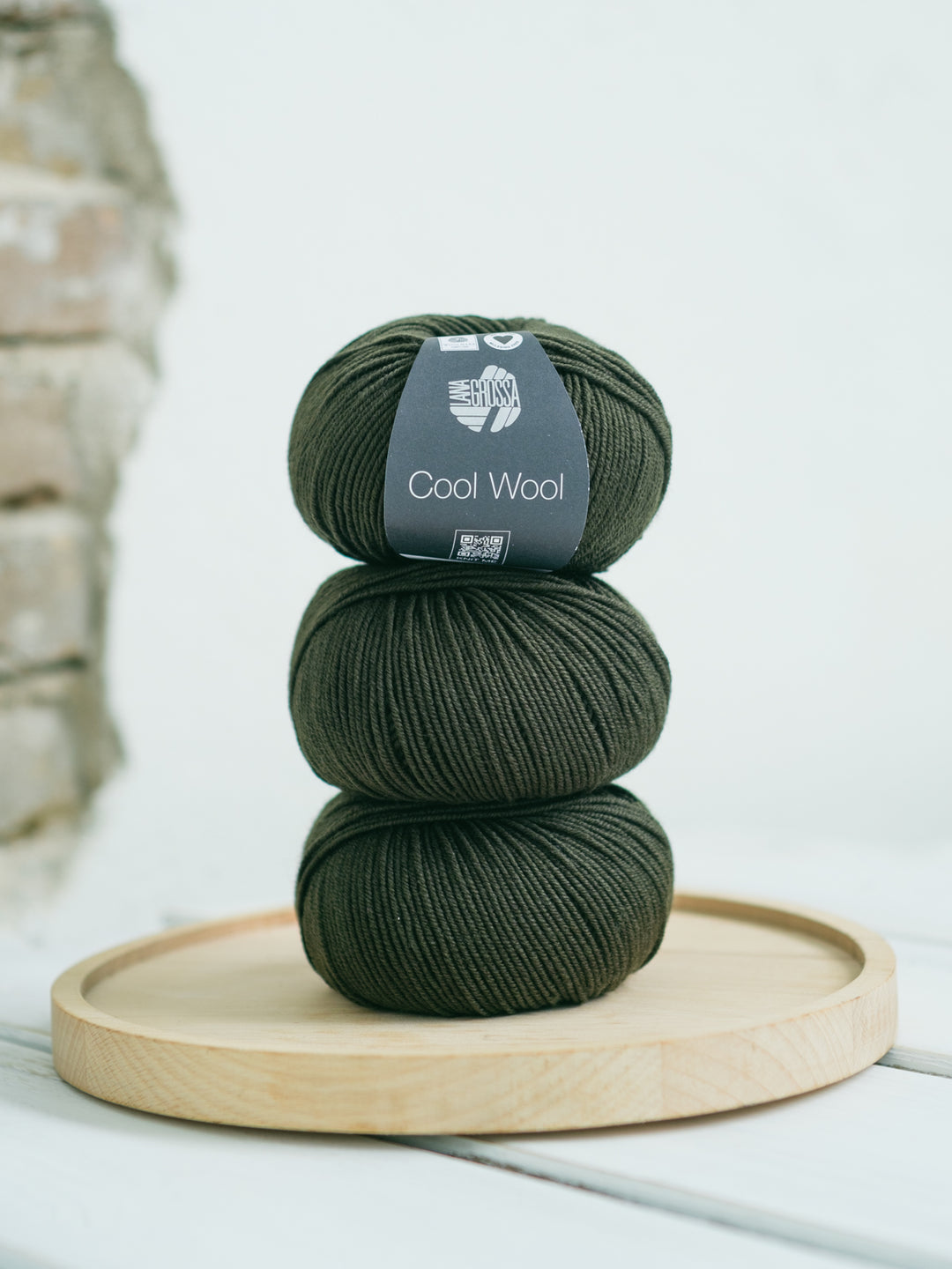 Cool Wool 2104 Zwartgroen