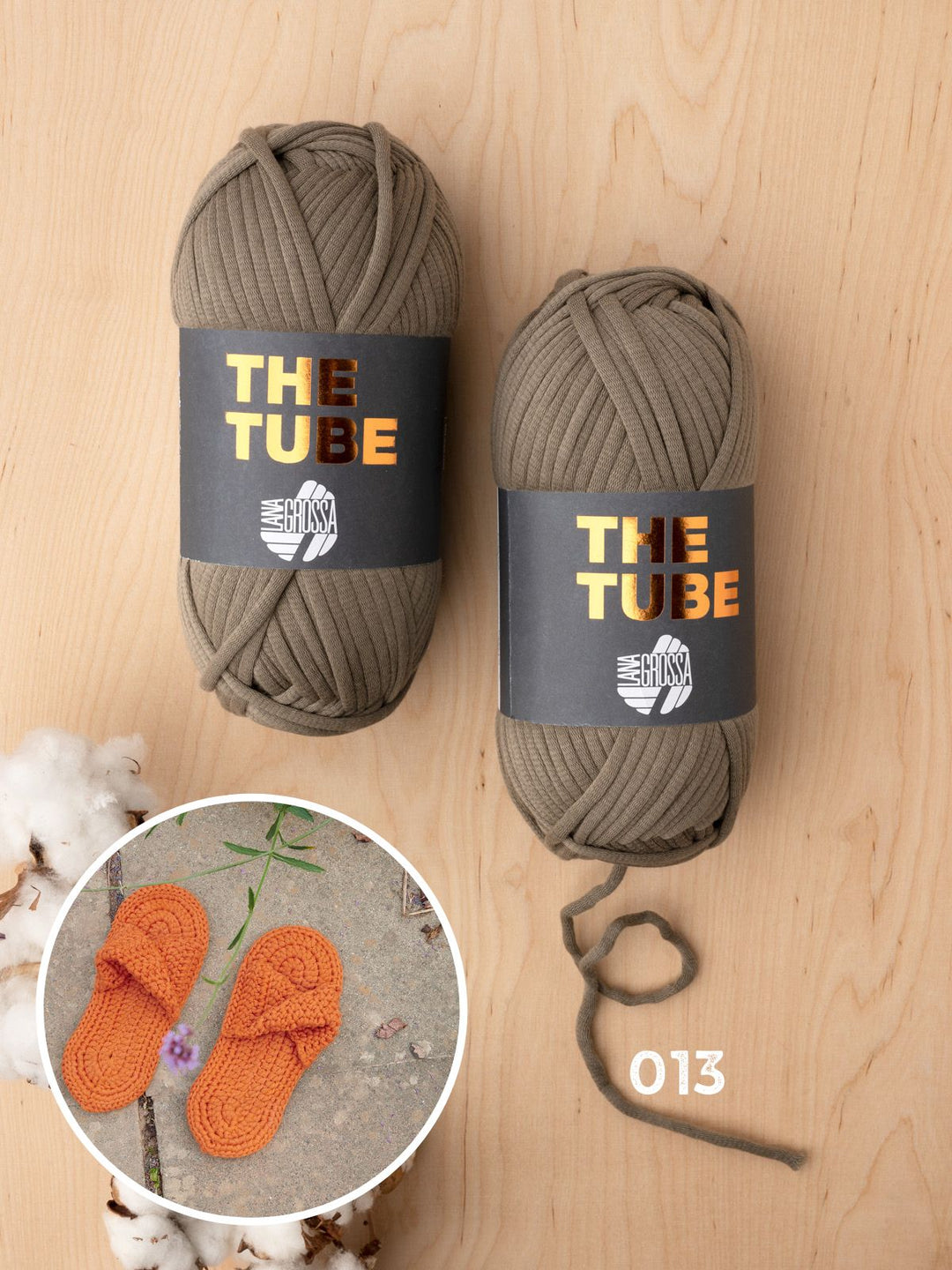 Haakpakket The Tube slippers