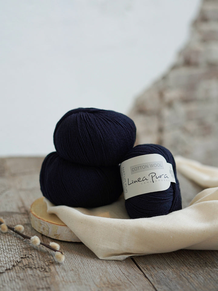 Cotton Wool 006 Nachtblauw