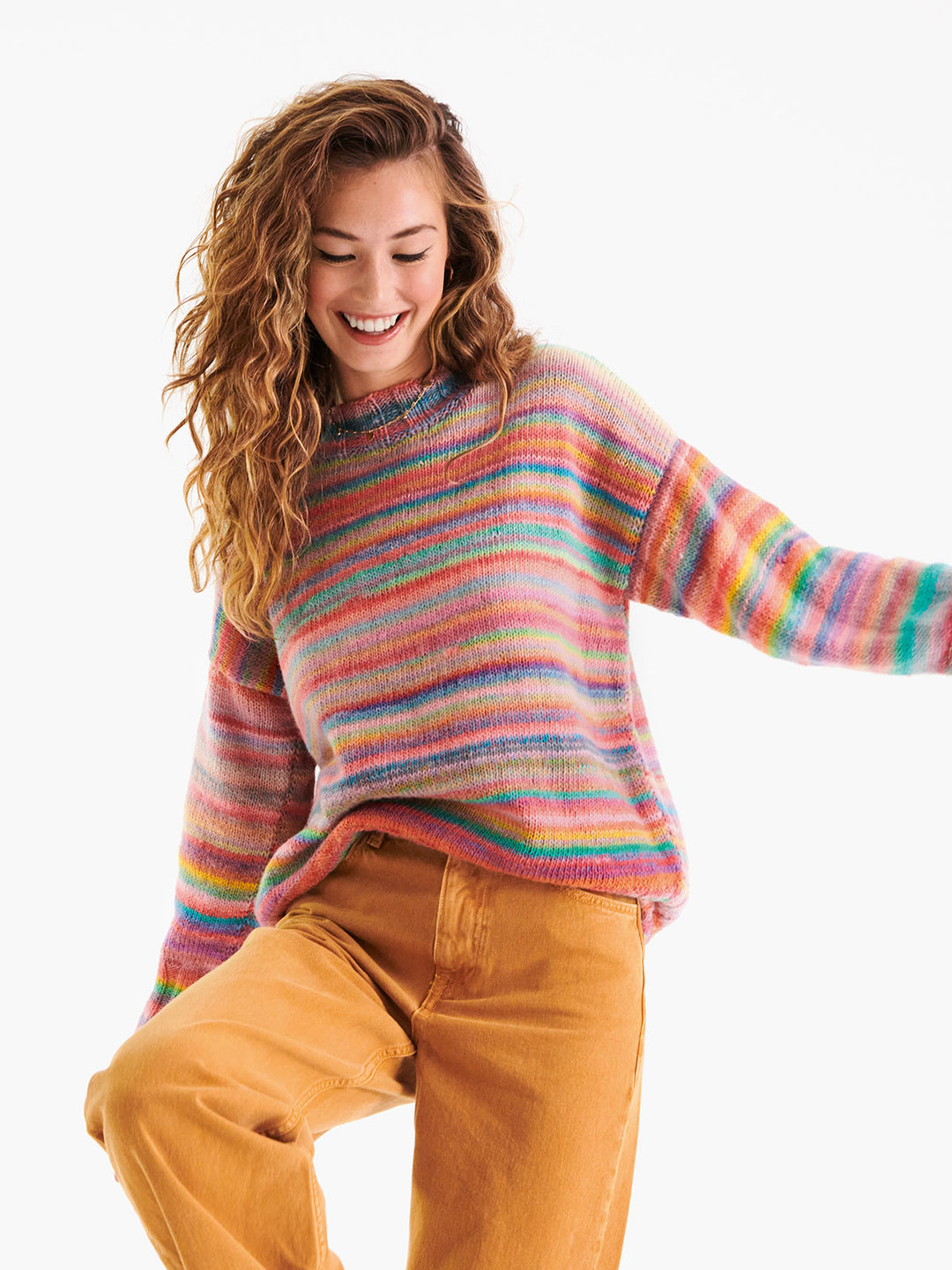 Breipakket Colorissimo trui in tricotsteek