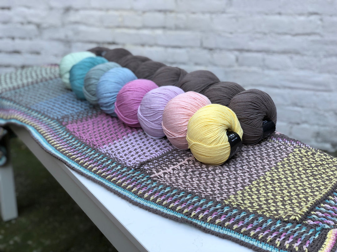 Knotten Colors Call 2019 - patroon buitenrand