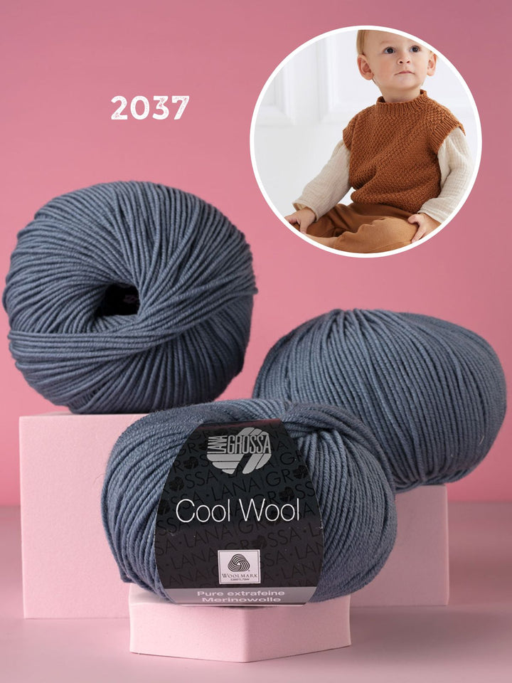 Breipakket Cool Wool kinder slipover
