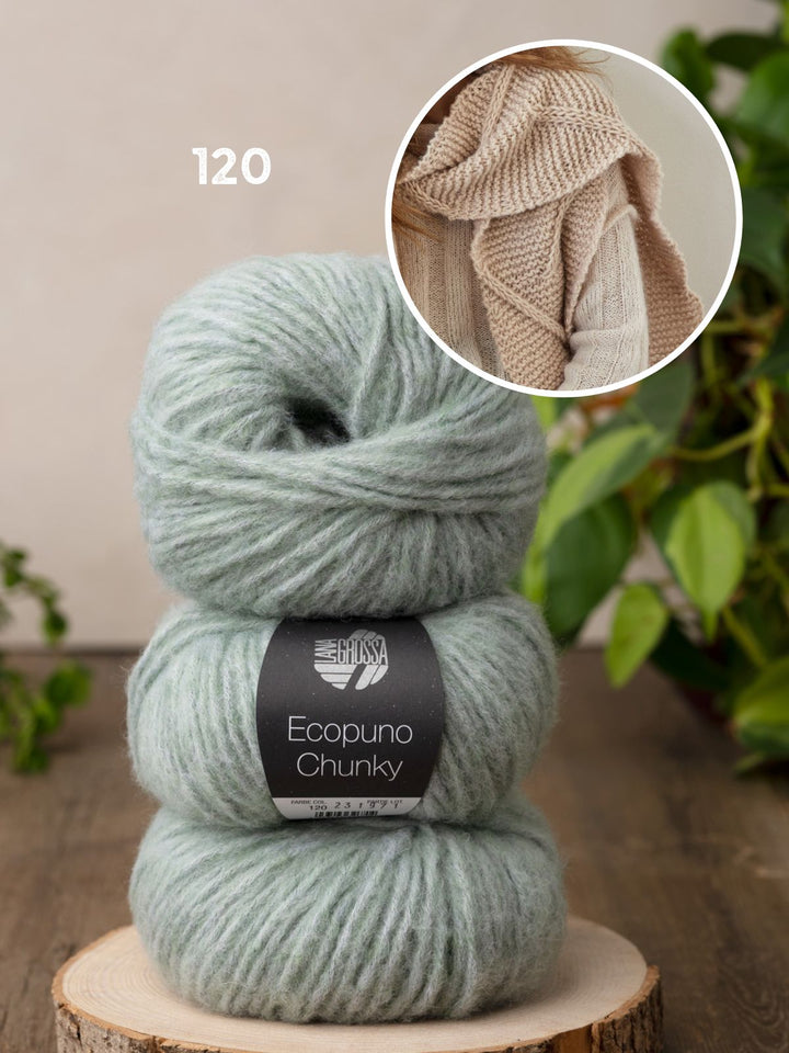 Breipakket Ecopuno Chunky XXL sjaal