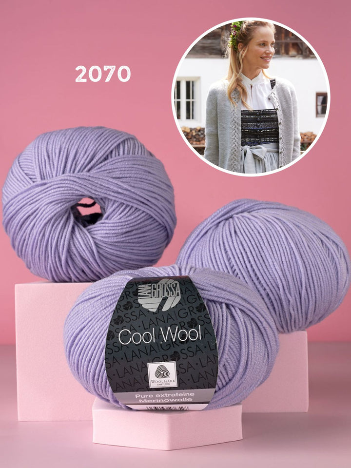 Breipakket Cool Wool vestje met kabels