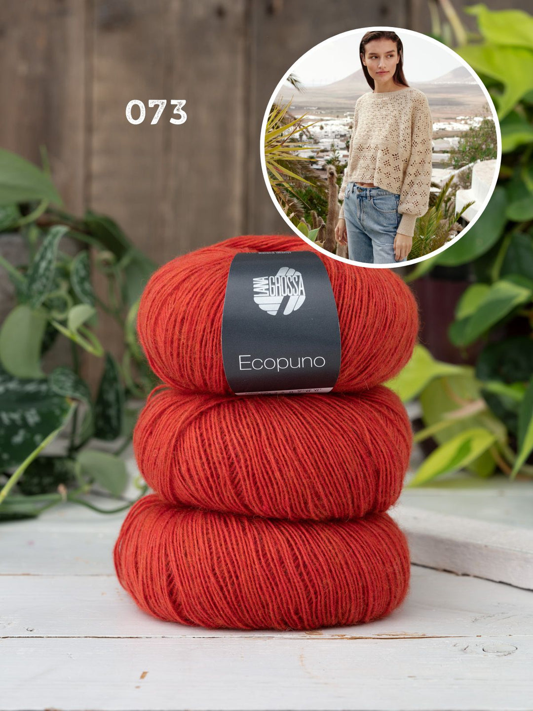 Haakpakket Ecopuno pullover