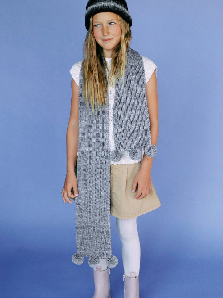 Breipakket Cool Wool Big Vintage sjaal - kids