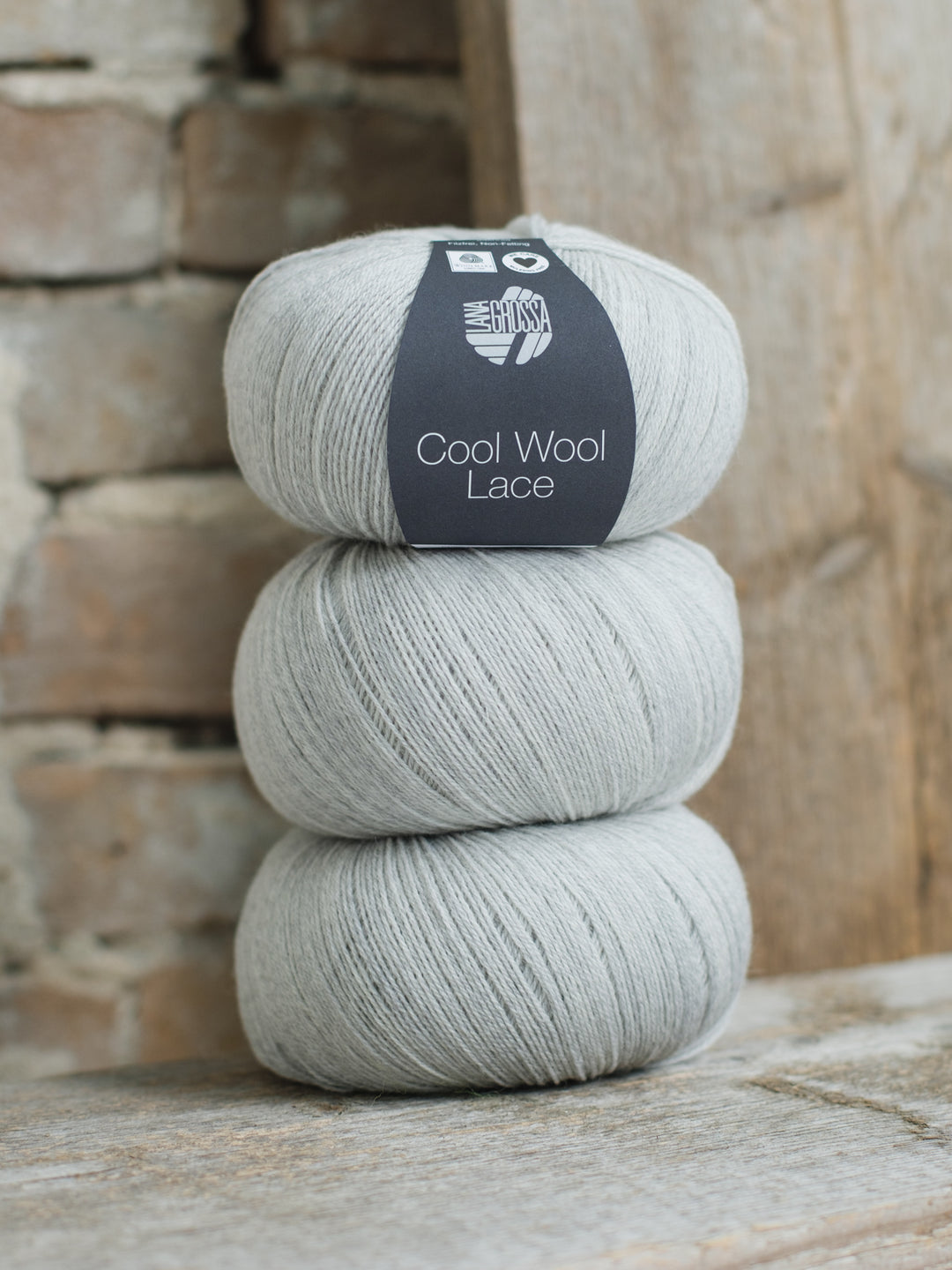 Cool Wool Lace 027 Lichtgrijs