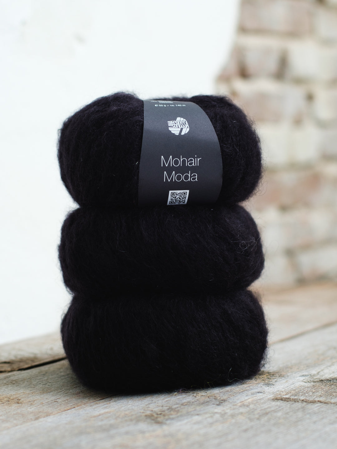 Mohair Moda 016 Zwart