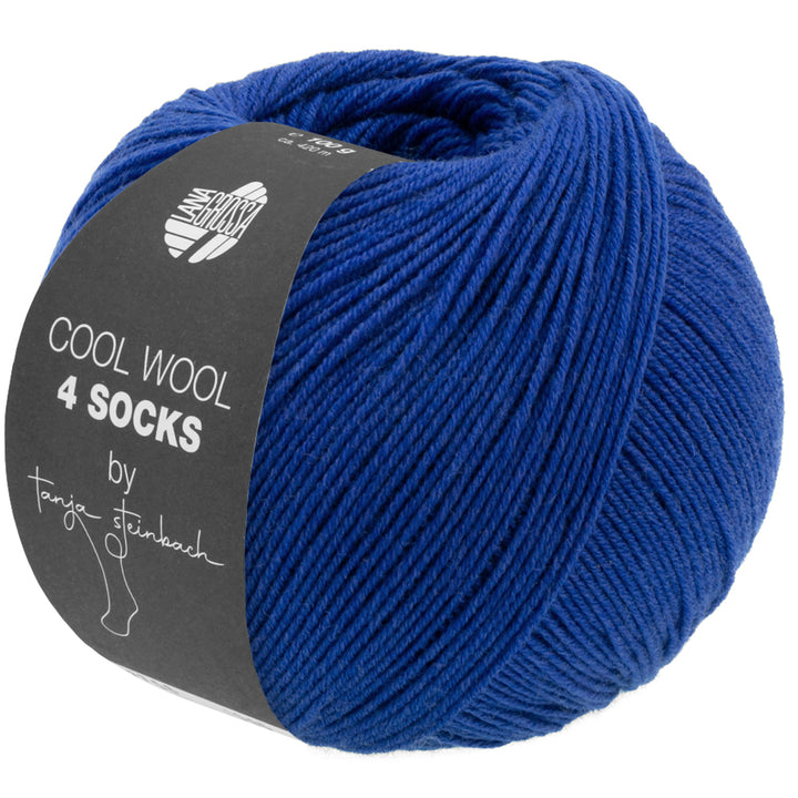 Cool Wool 4 Socks 7721 Royalblauw