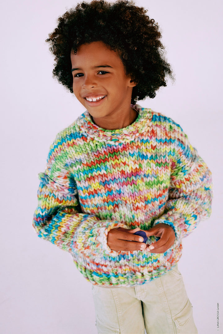 Breipakket Confetti pullover - kids