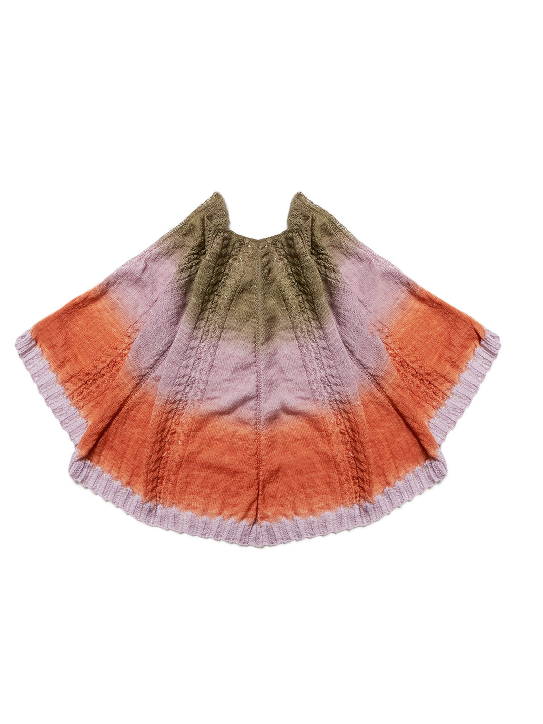 Breipakket Cool Wool Lace Hand-dyed stola