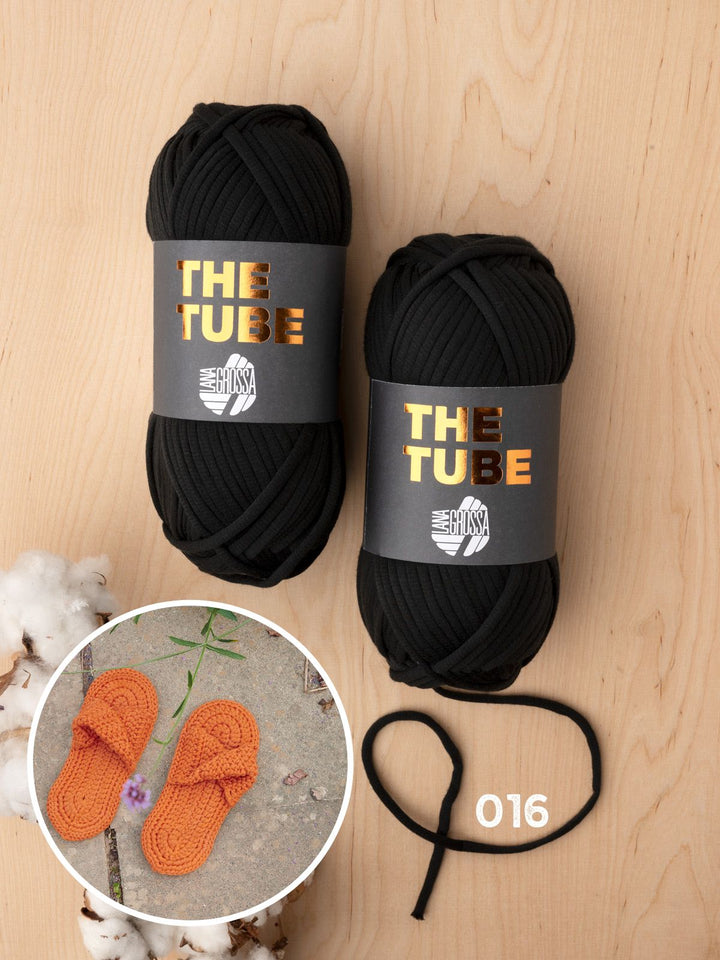 Haakpakket The Tube slippers