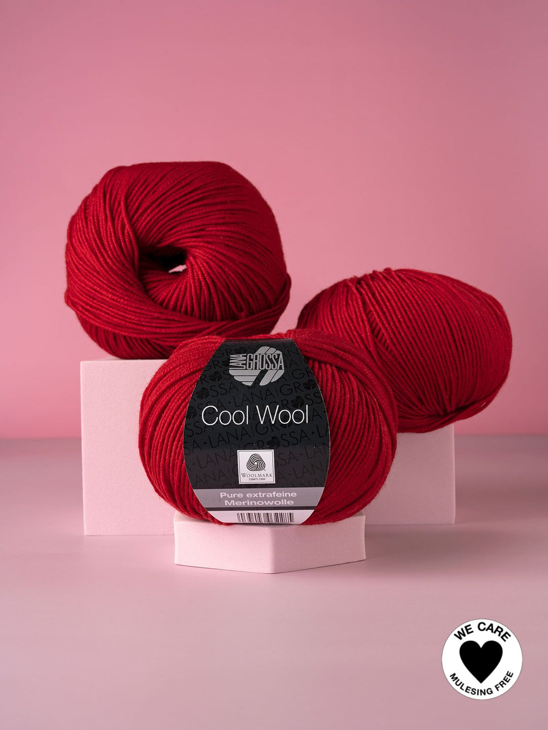 Cool Wool 514 Donker rood