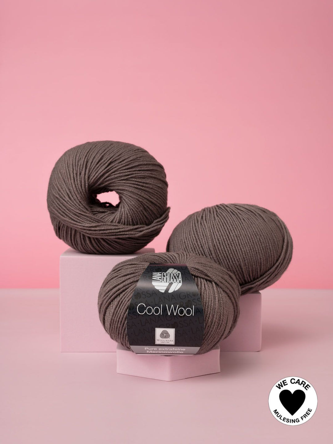 Cool Wool 558 Grijsbruin