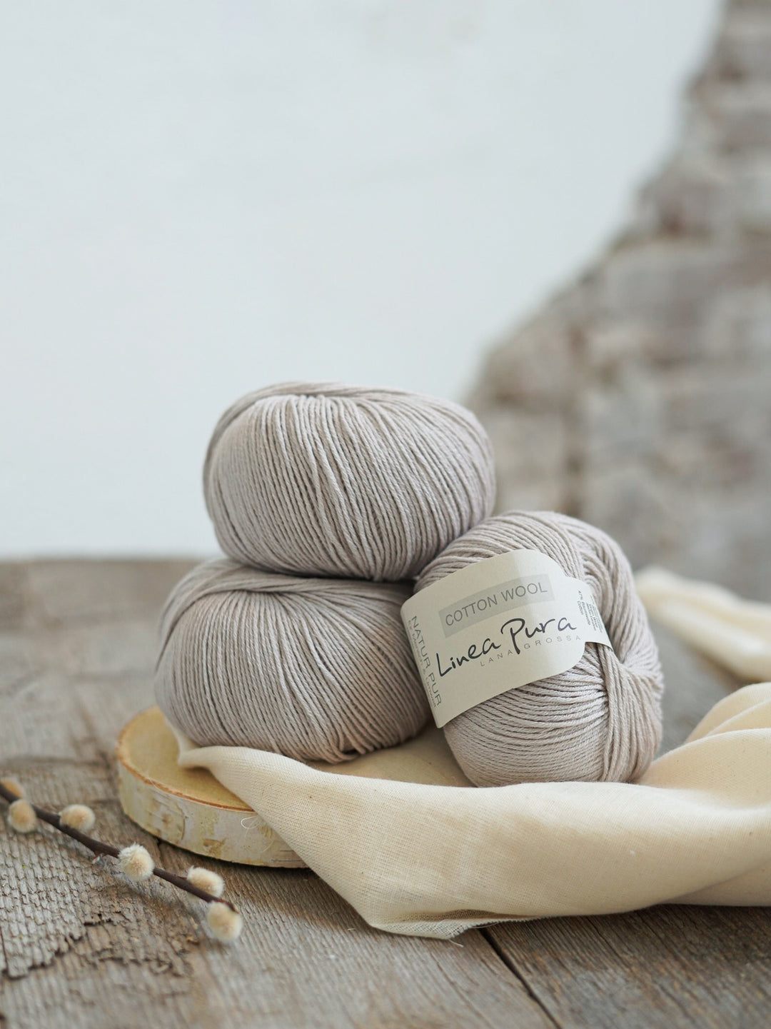 Cotton Wool 008 Grijsbeige