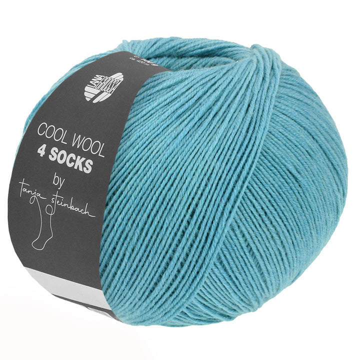 Cool Wool 4 Socks 7703 Turquoise