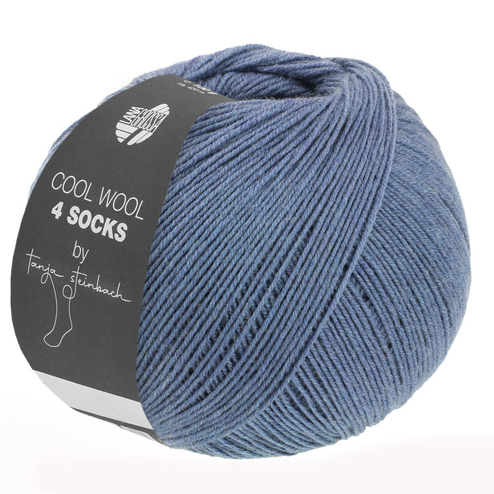 Cool Wool 4 Socks 7704 Jeansblauw