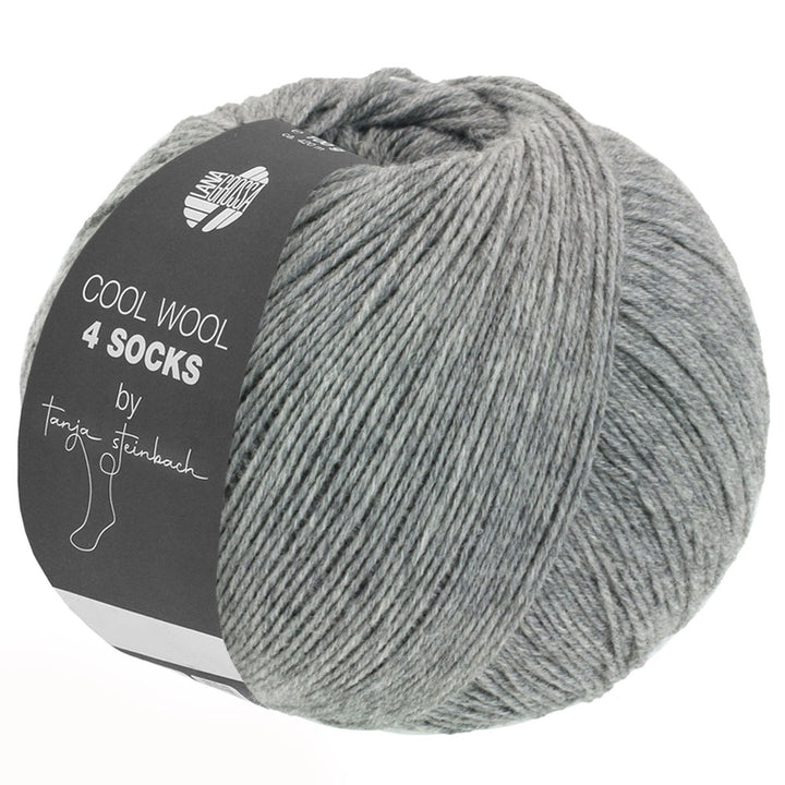 Cool Wool 4 Socks 7708 Donkergrijs