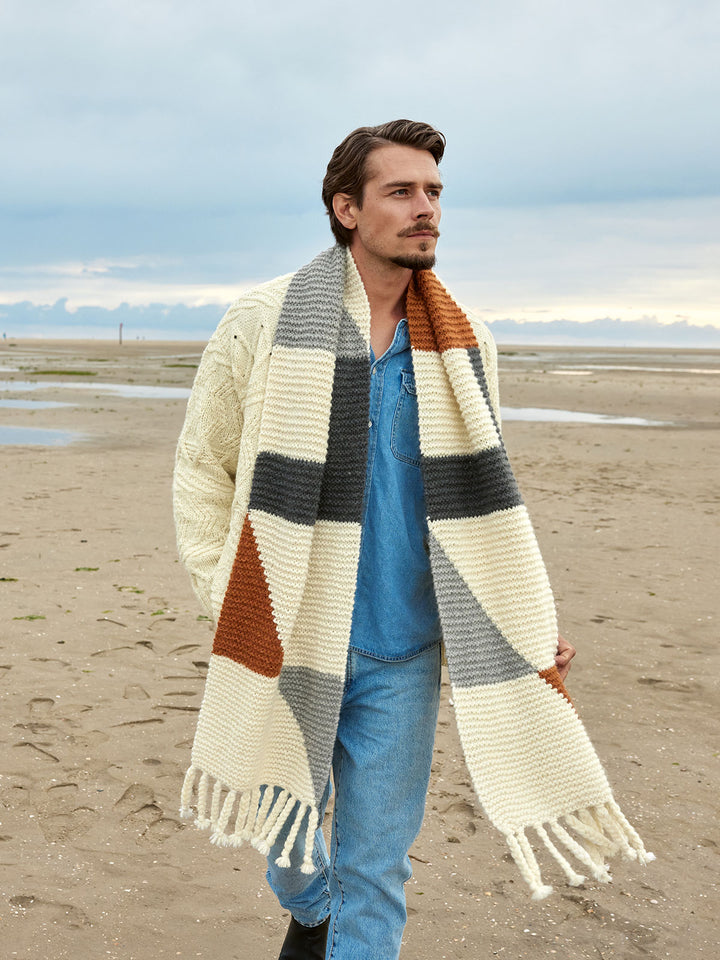 Breipakket Cool Merino Big & Setasuri sjaal - voor hem